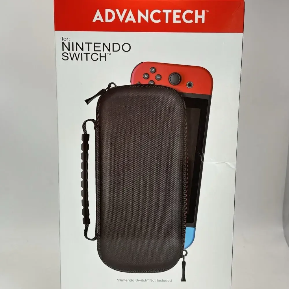 Nintendo Switch PRO TRAVEL Case Advanctech BLACK NEW IN BOX Switch Not Included